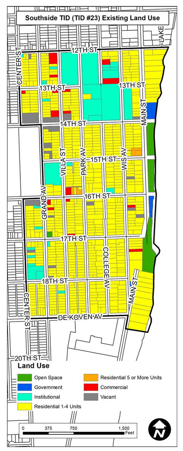 Racine boundaries of Neighborhood TID 23